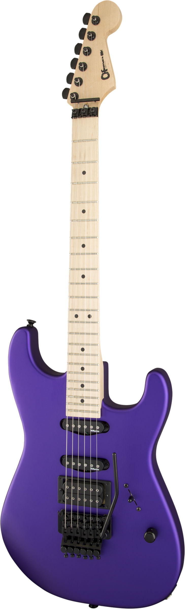 Charvel USA Select San Dimas Style 1 HSS FR MN Guitarra Eléctrica Satin Plum 3