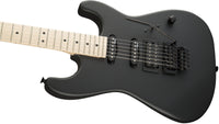 Charvel USA Select San Dimas Style 1 HSS FR MN Guitarra Eléctrica Pitch Black 6