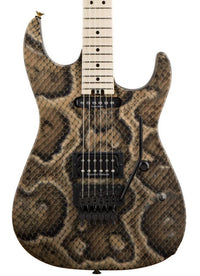 Charvel Warren Demartini USA Signature Snake MN Guitarra Eléctrica Snakeskin 3