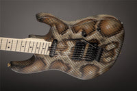 Charvel Warren Demartini USA Signature Snake MN Guitarra Eléctrica Snakeskin 9