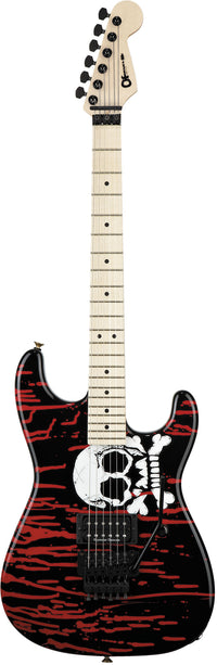 Charvel Warren Demartini USA Signature San Dimas MN Guitarra Eléctrica Blood And Skull 1