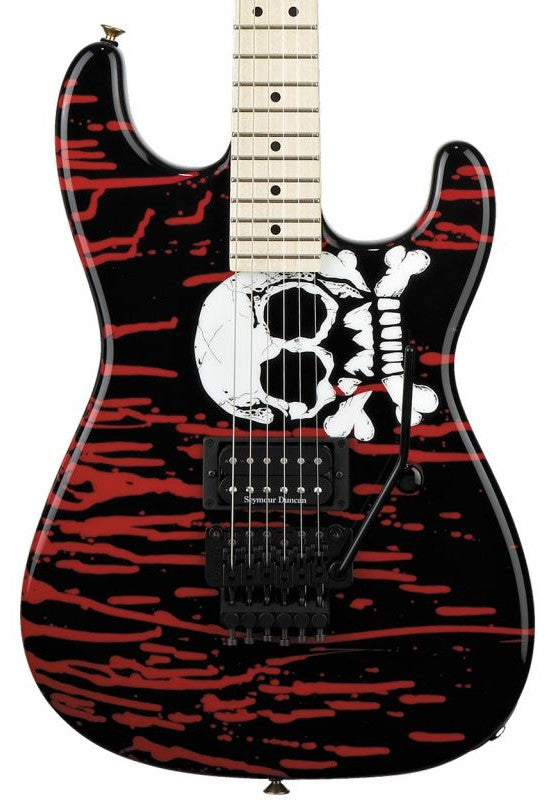 Charvel Warren Demartini USA Signature San Dimas MN Guitarra Eléctrica Blood And Skull 2