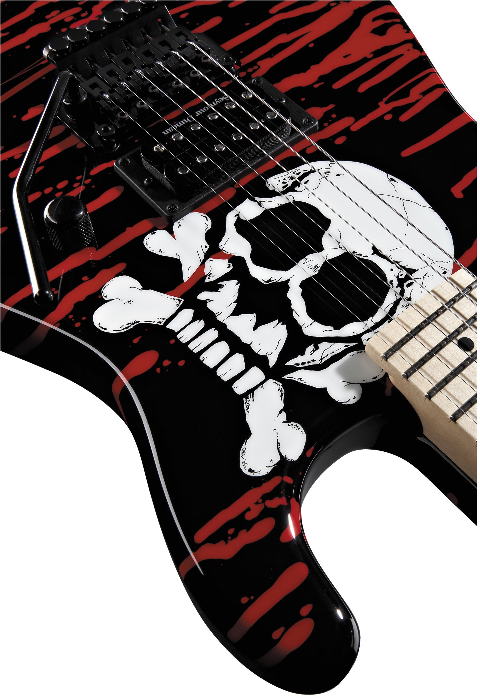 Charvel Warren Demartini USA Signature San Dimas MN Guitarra Eléctrica Blood And Skull 3