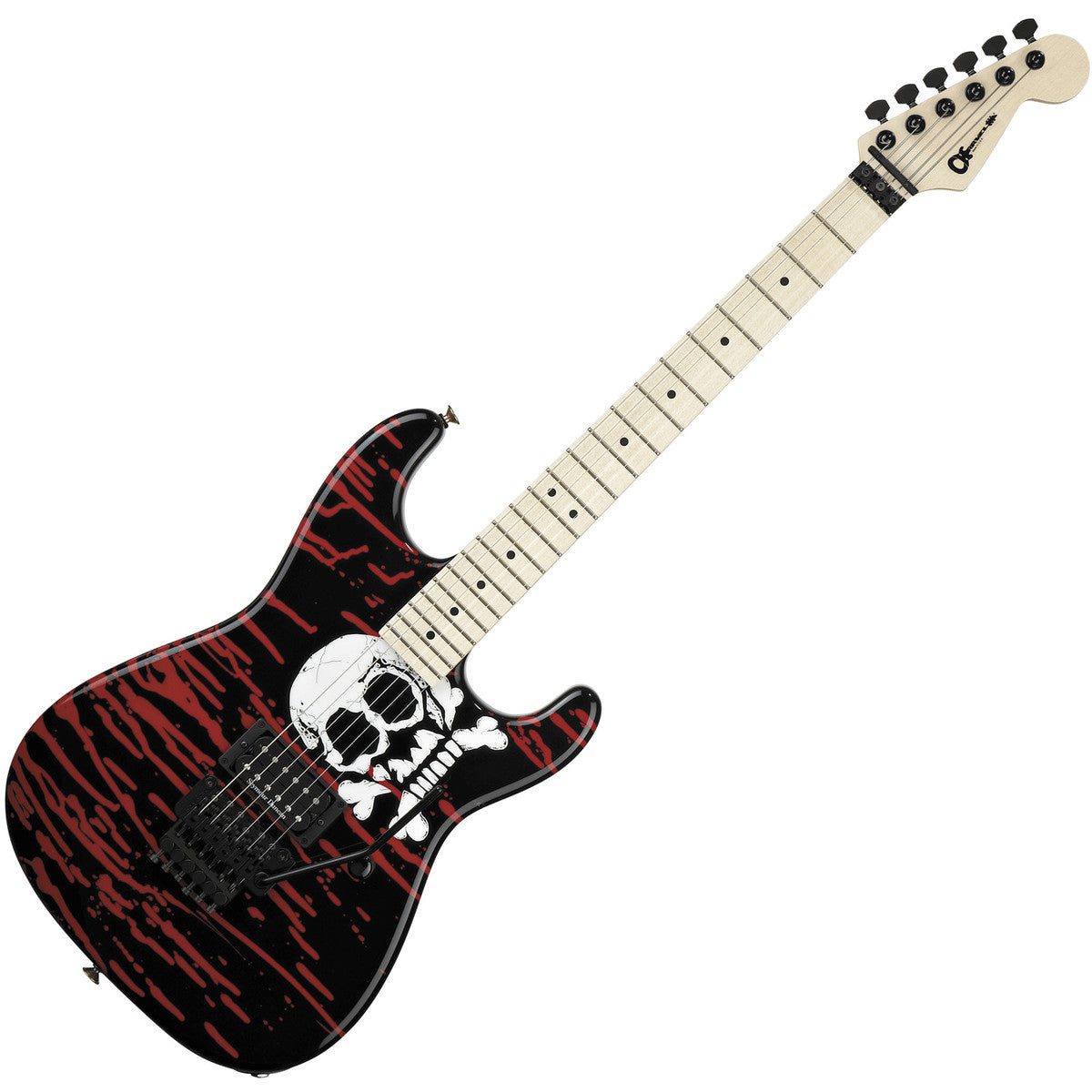 Charvel Warren Demartini USA Signature San Dimas MN Guitarra Eléctrica Blood And Skull 4