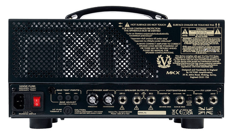 Victory Amps MKX Lunch Box Head Amplificador Cabezal Guitarra 2