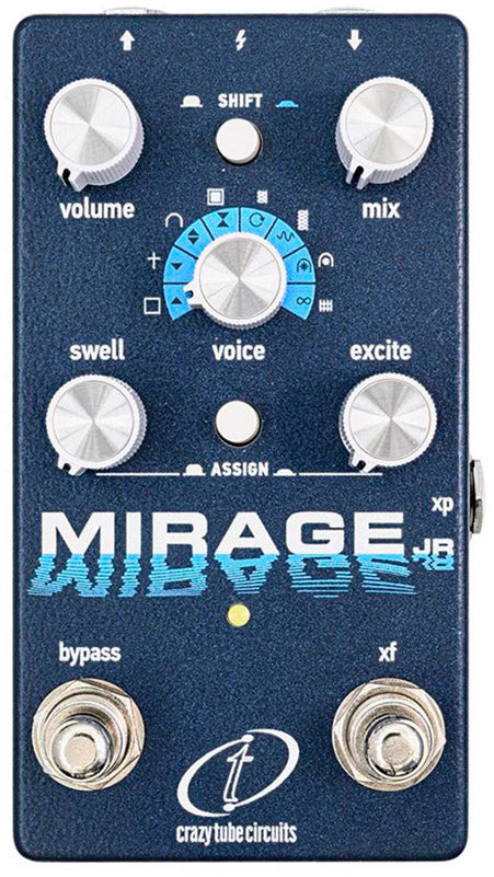 Crazy Tube Circuits Mirage Jr Pedal Reverb 1