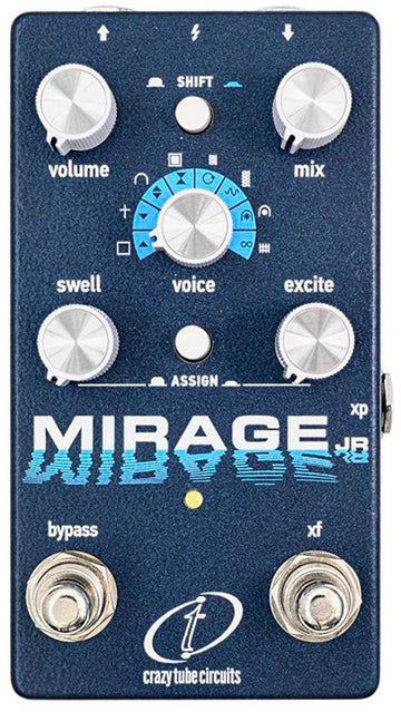 Crazy Tube Circuits Mirage Jr Pedal Reverb 1