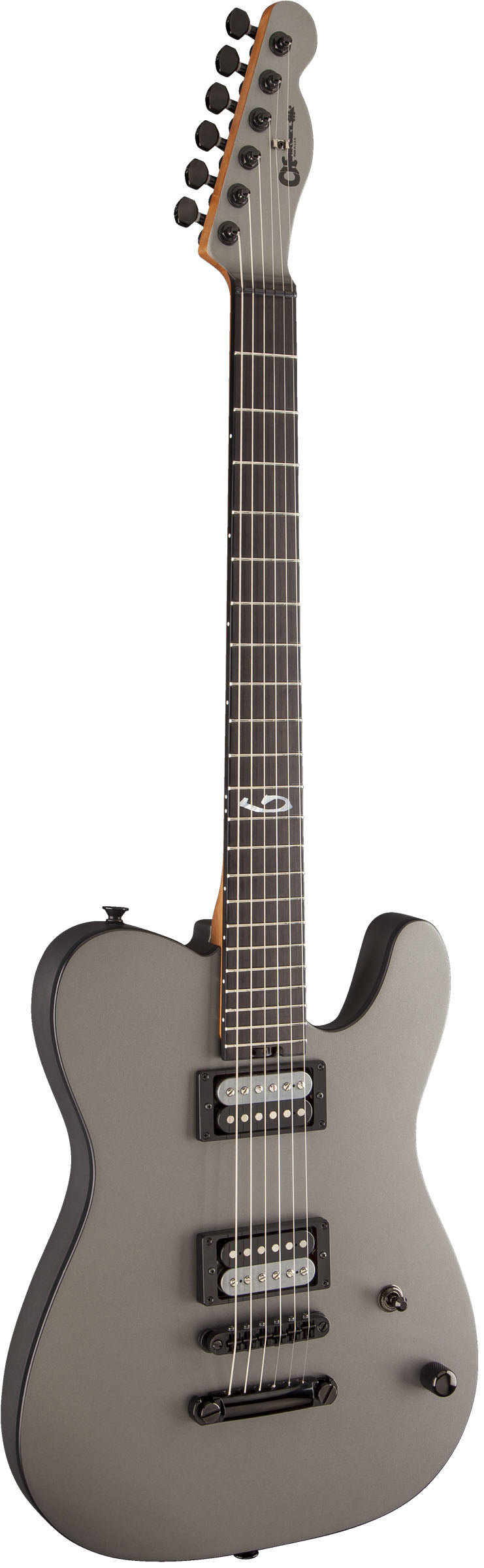 Charvel Joe Duplantier USA Signature San Dimas Style 2 EB Guitarra Eléctrica Satin Gray 2