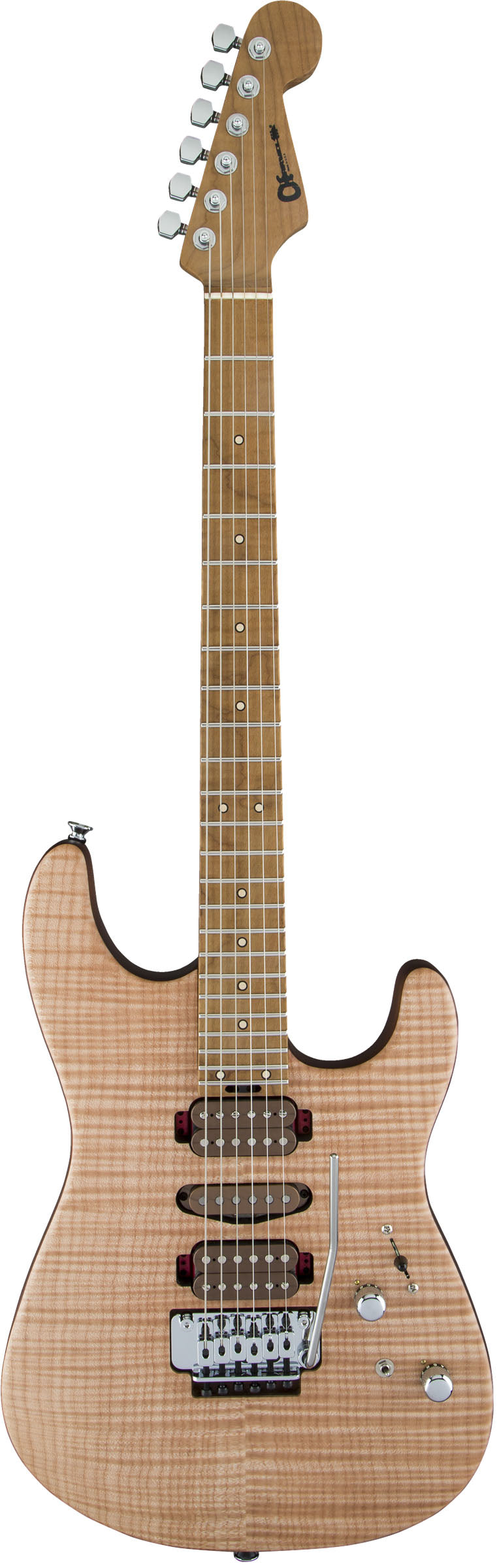 Charvel Guthrie Govan Signature HSH Flame Maple CFMN Guitarra Eléctrica Natural 1