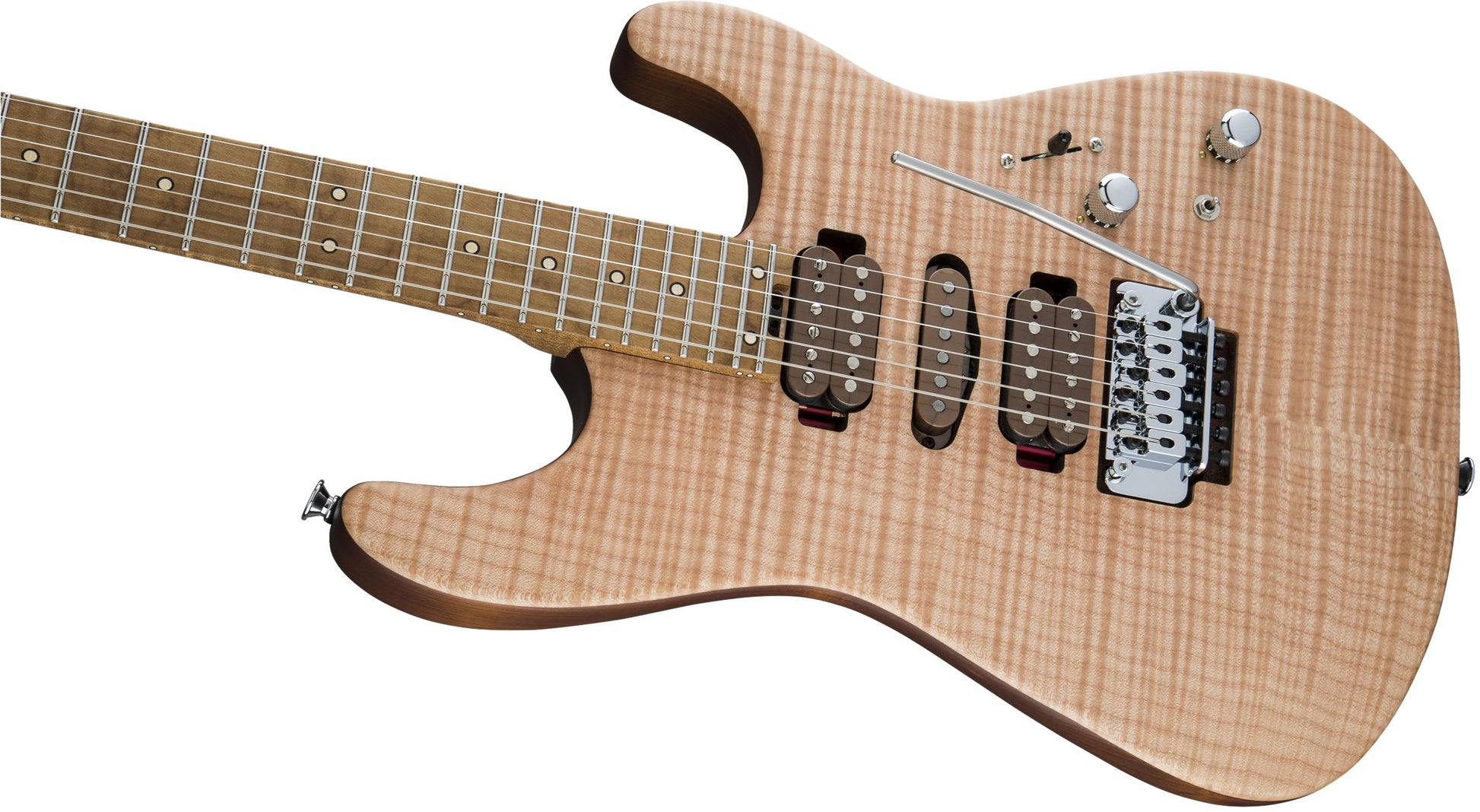 Charvel Guthrie Govan Signature HSH Flame Maple CFMN Guitarra Eléctrica Natural 7