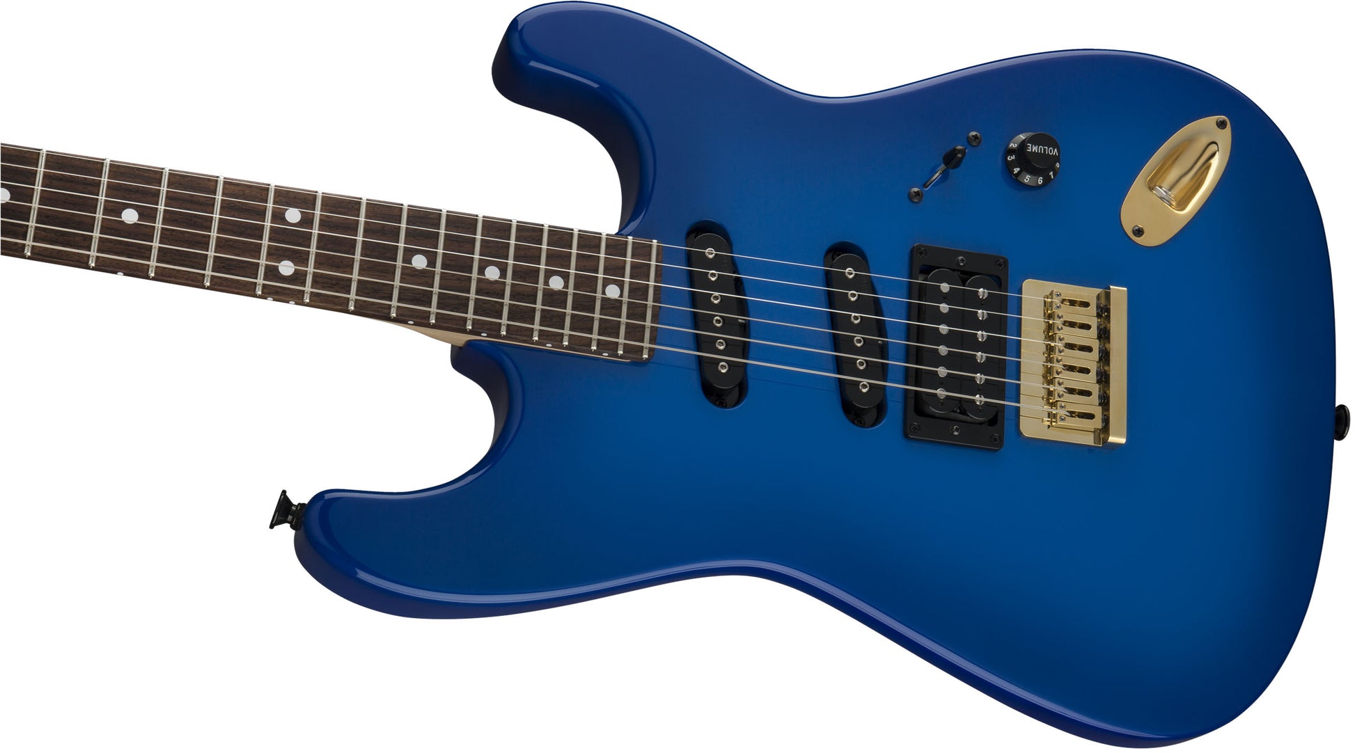 Charvel Jake E Lee USA Signature Blue Burst RW Guitarra Eléctrica Blue Burst 7