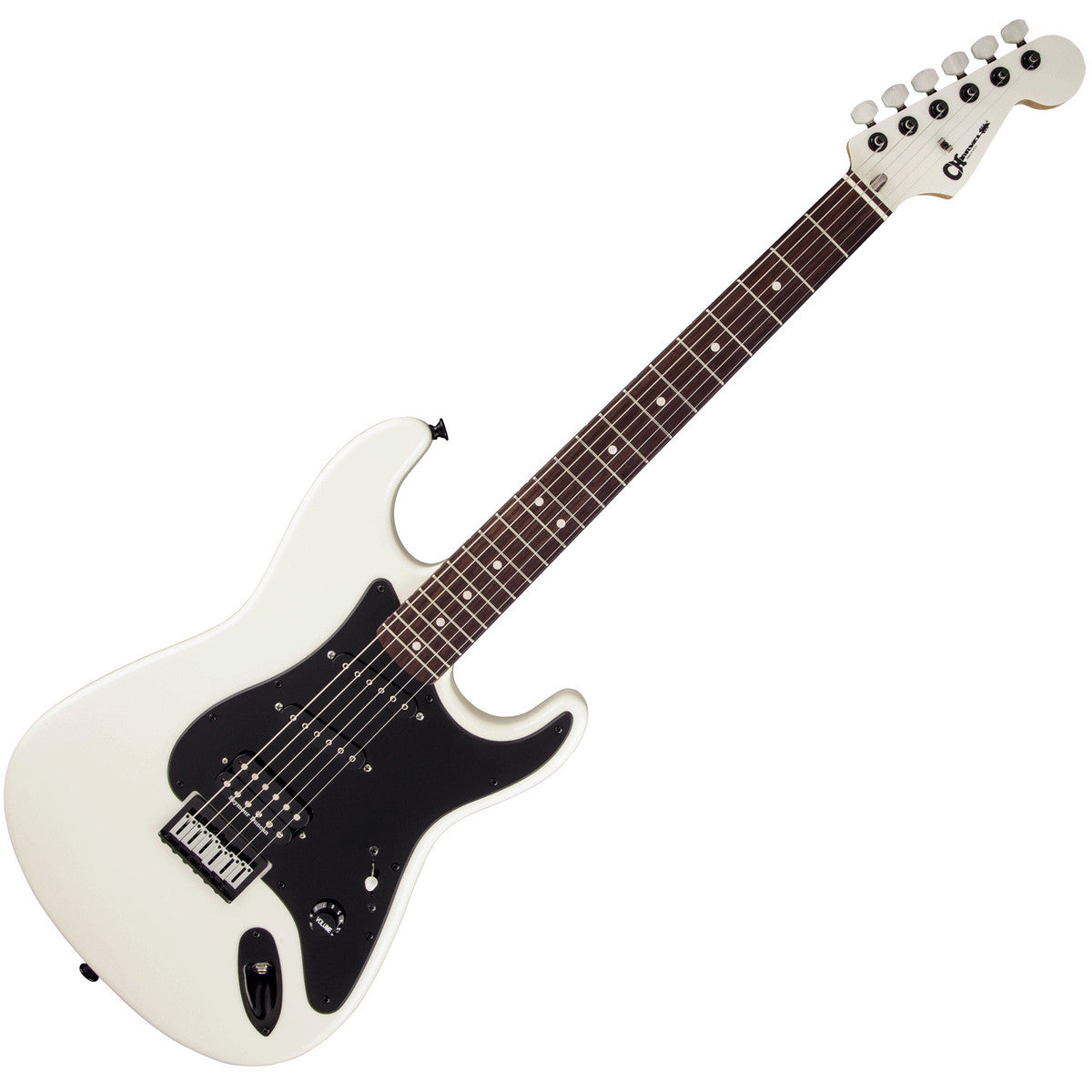 Charvel Jake E Lee USA Signature Model RW Guitarra Eléctrica Pearl White with Lavender Hue 8