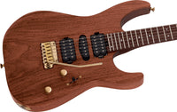 Charvel MJ DK24 HSH 2PT E Mahogany with Figured Walnut Streaked EB Guitarra Eléctrica Natural 5