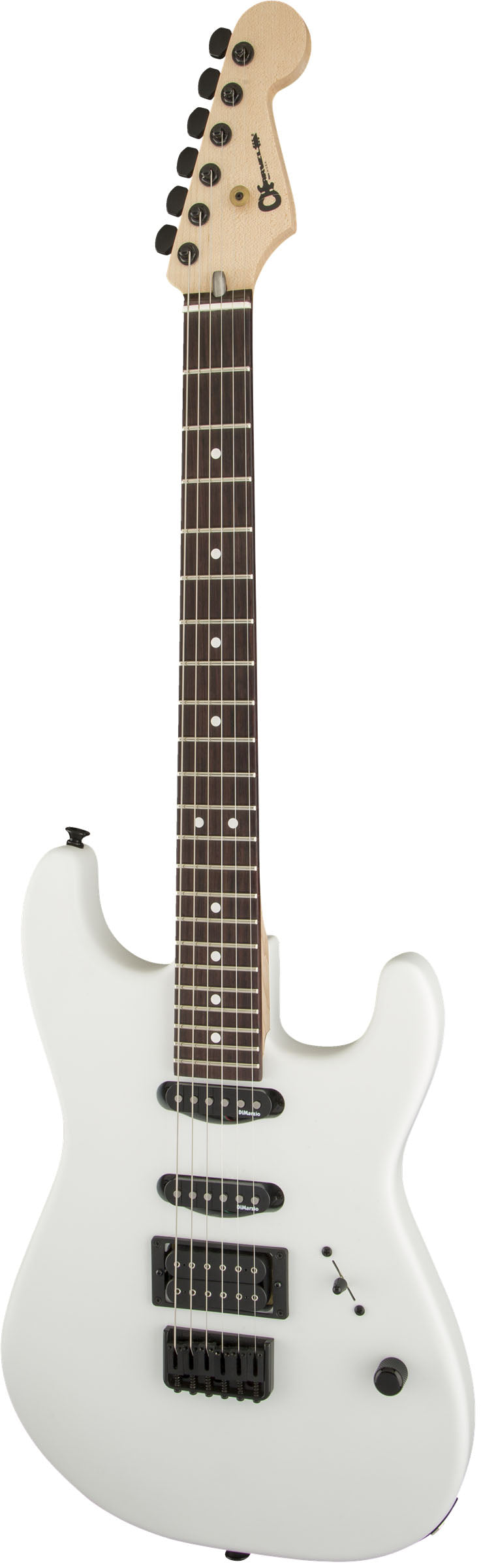 Charvel USA Select San Dimas Style 1 HSS HT RW Guitarra Eléctrica Snow Blind Satin 3