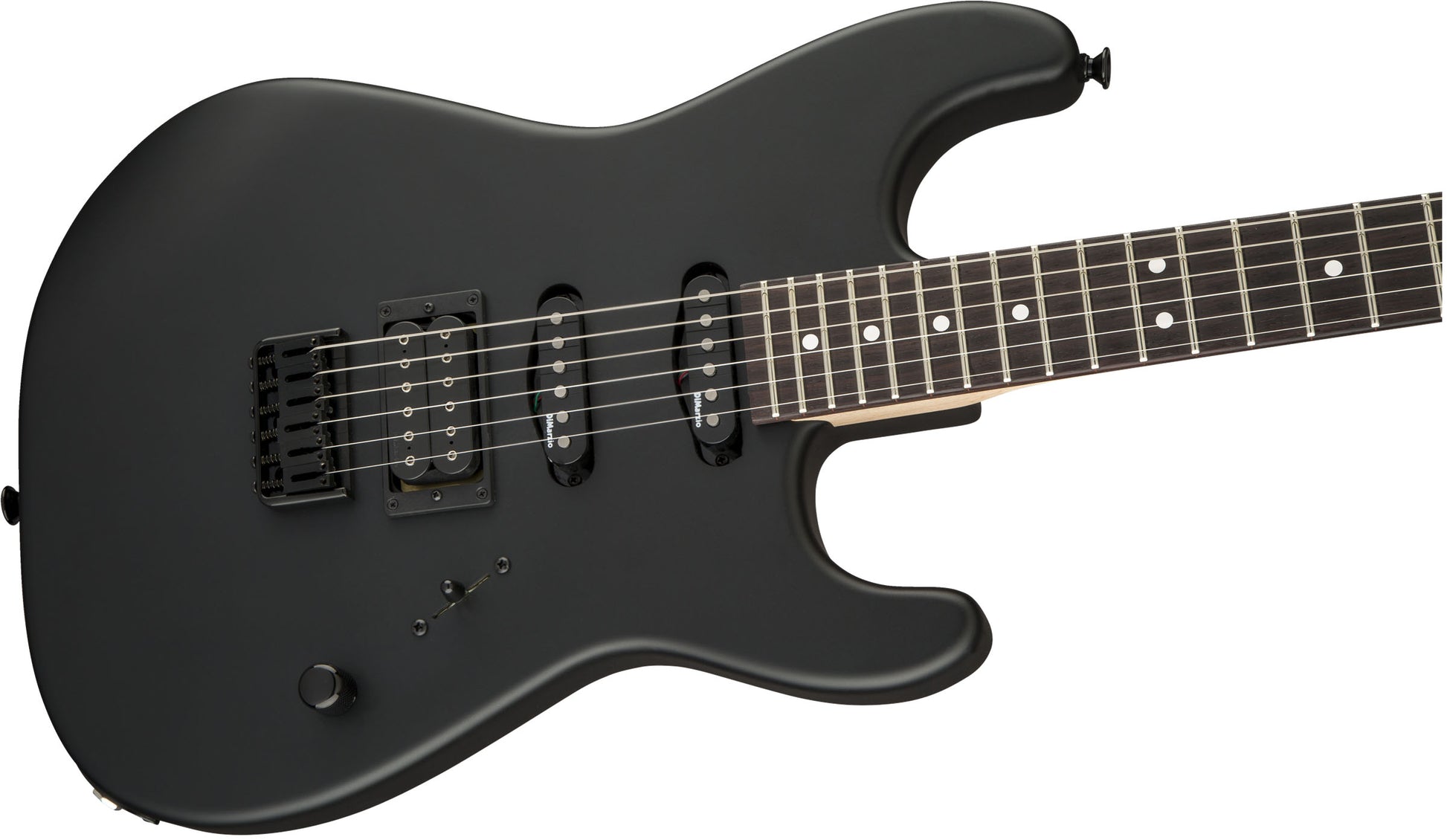 Charvel USA Select San Dimas Style 1 HSS HT RW Guitarra Eléctrica Pitch Black 5