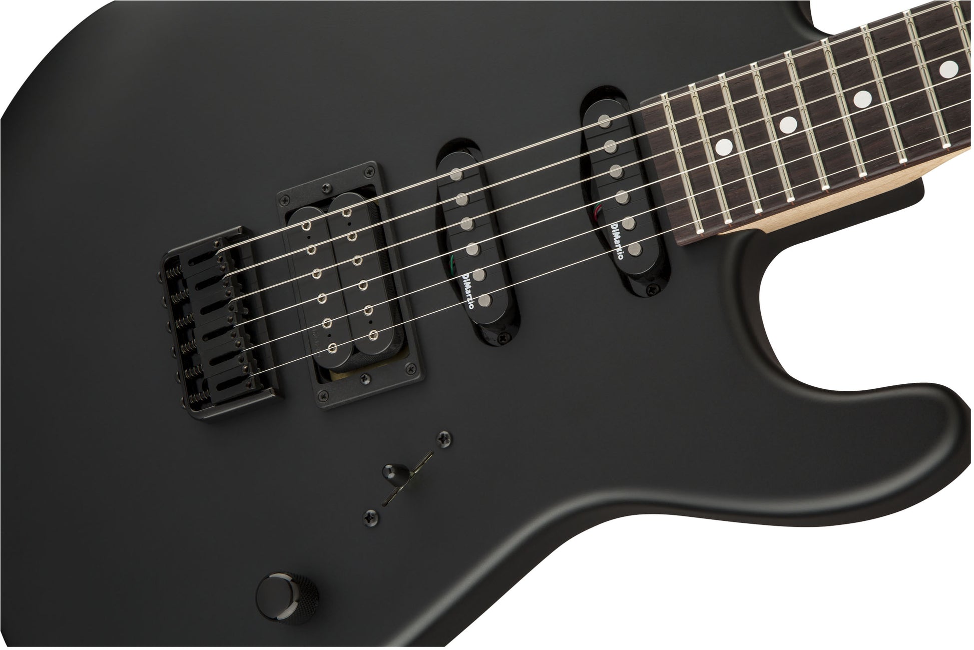 Charvel USA Select San Dimas Style 1 HSS HT RW Guitarra Eléctrica Pitch Black 6