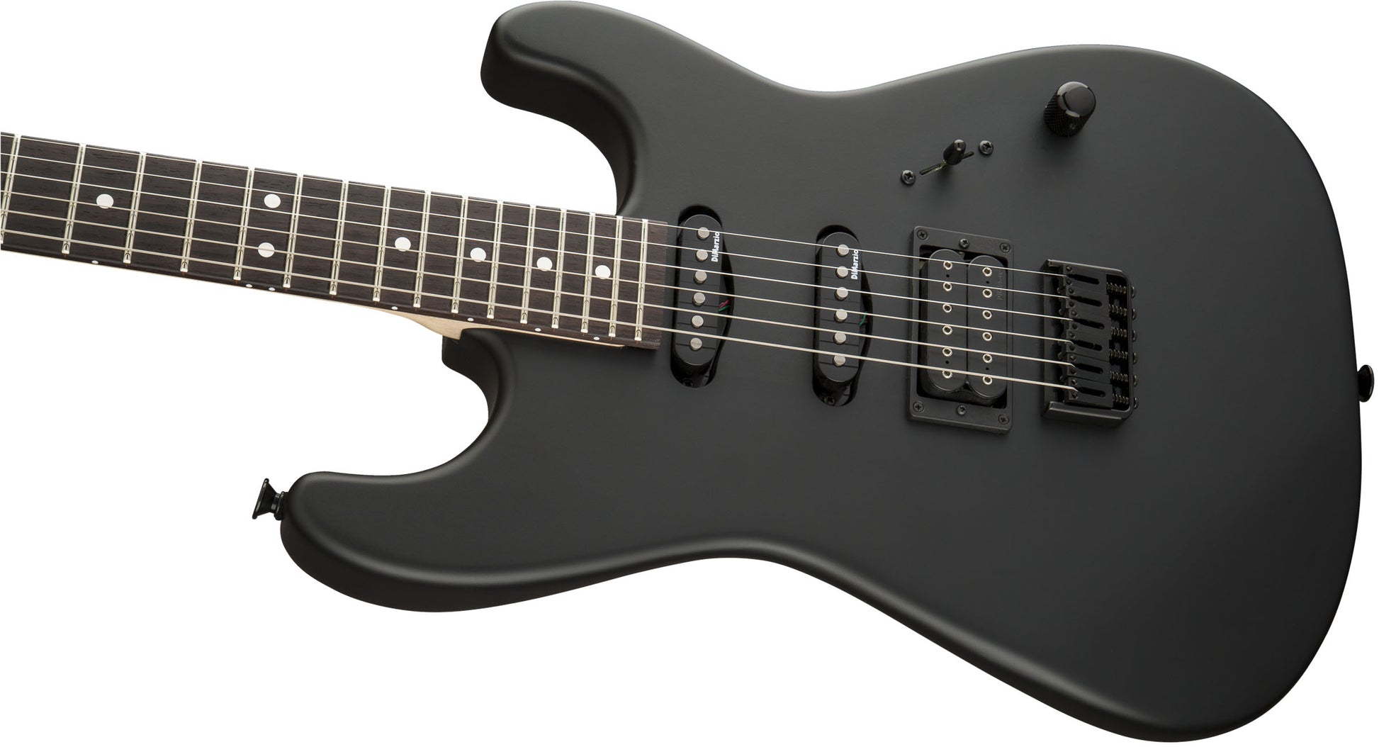 Charvel USA Select San Dimas Style 1 HSS HT RW Guitarra Eléctrica Pitch Black 7