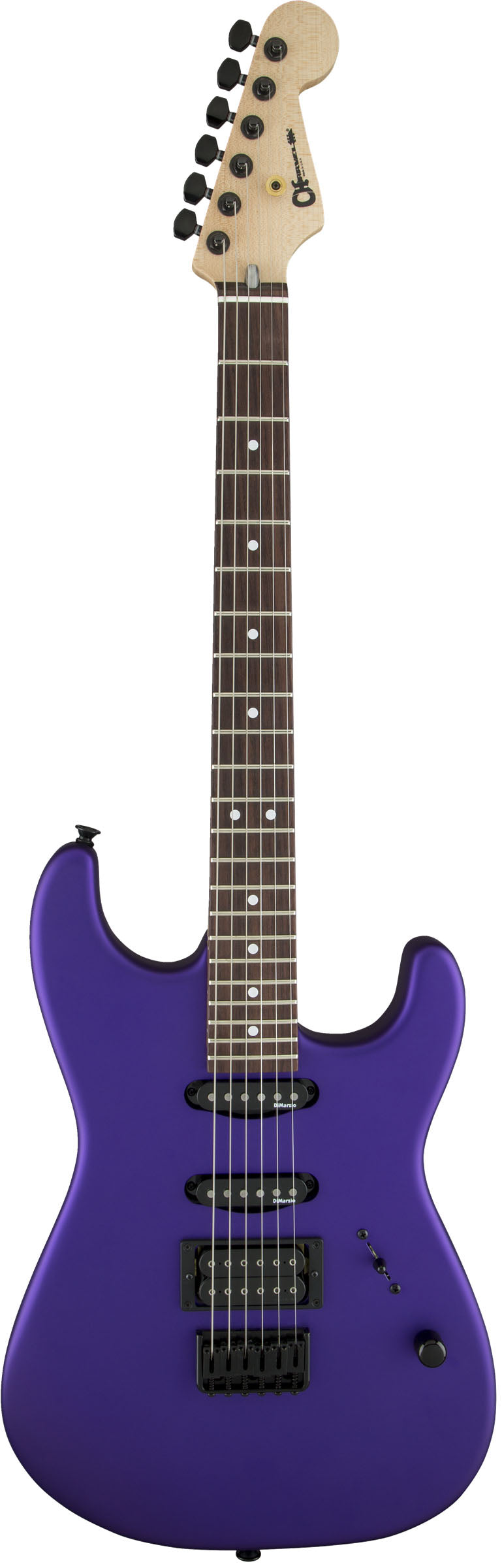 Charvel USA Select San Dimas Style 1 HSS HT RW Guitarra Eléctrica Satin Plum 1