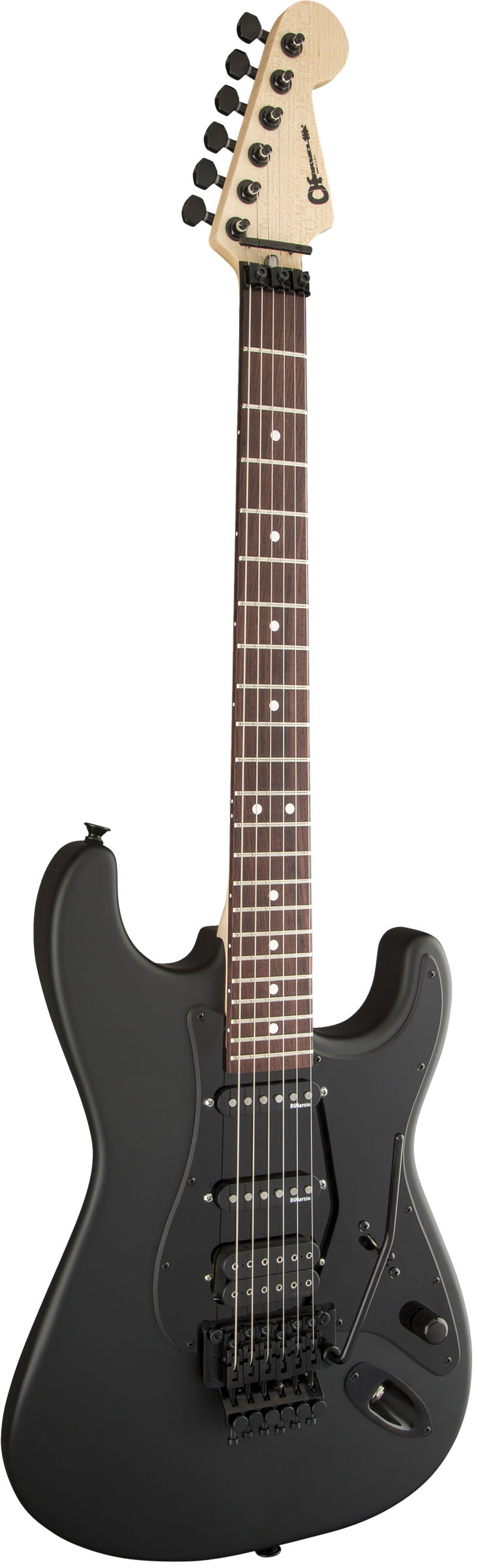 Charvel USA Select So-Cal HSS FR RW Guitarra Eléctrica Pitch Black 2