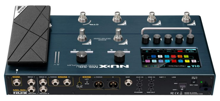 NUX MG50LI Pedalera Multiefectos 6
