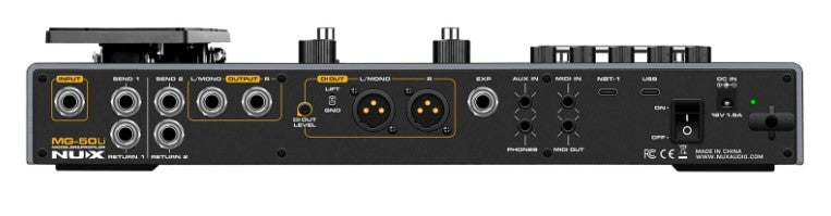 NUX MG50LI Pedalera Multiefectos 8