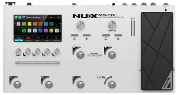 NUX MG50LI W Pedalera Multiefectos Blanca 1