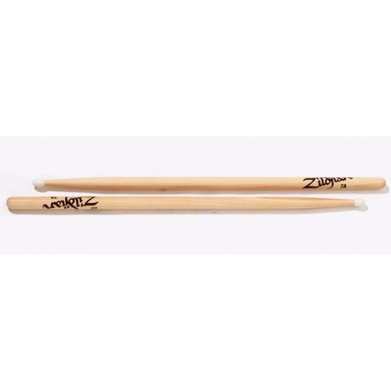 Zildjian 7ANN Punta Nylon Par Baquetas Batería 2