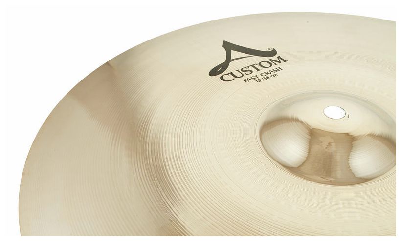 Zildjian A Custom Fast Crash 15 Plato Batería 3