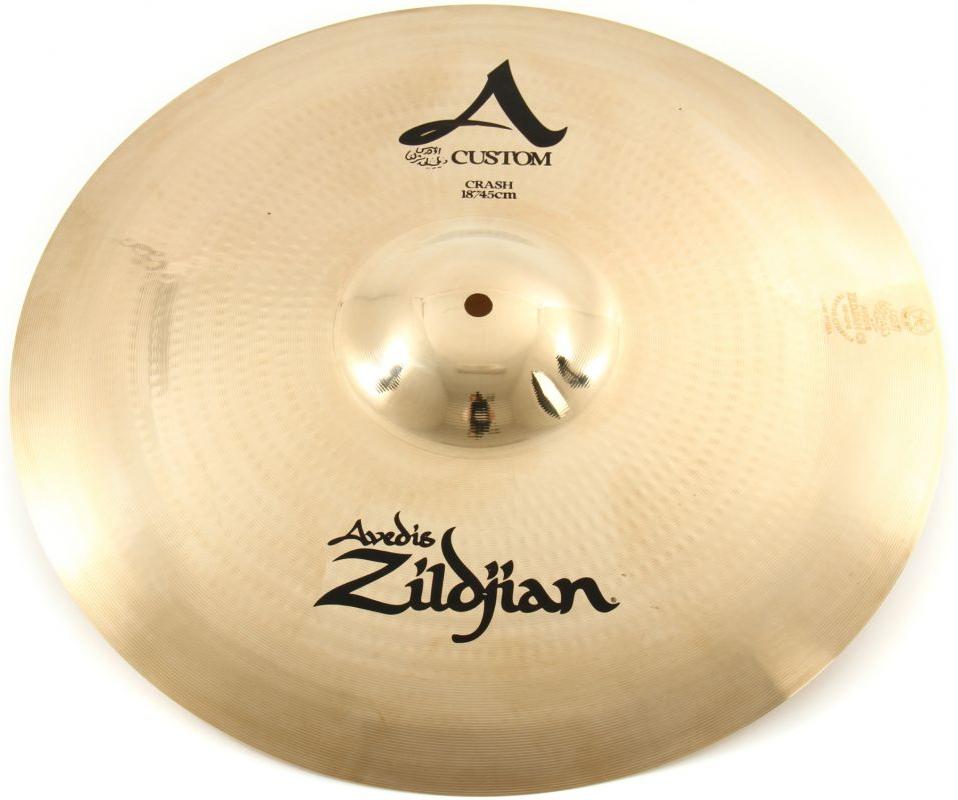 Zildjian A Custom Crash 18 Plato Batería 6