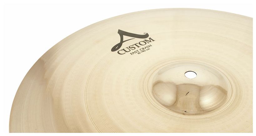 Zildjian A Custom Fast Crash 16 Plato Batería 4