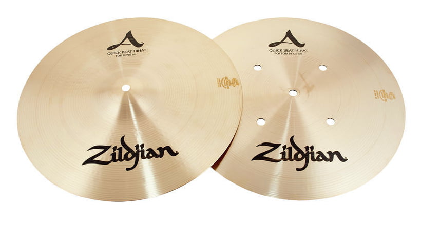 Zildjian Avedis Hi Hat 14 Quick Beat Par Platos Batería 2