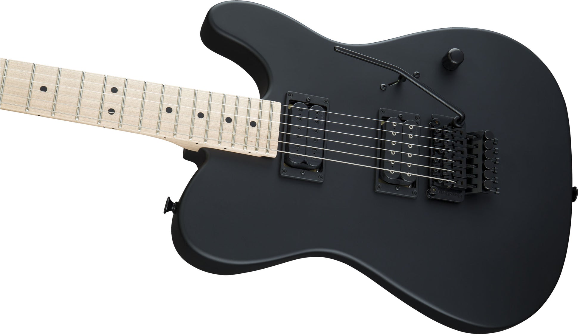 Charvel USA Select San Dimas Style 2 HH FR MN Guitarra Eléctrica Pitch Black 6