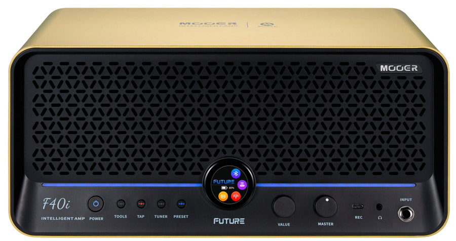 Mooer F40I GD Amplificador Guitarra Dorado 1
