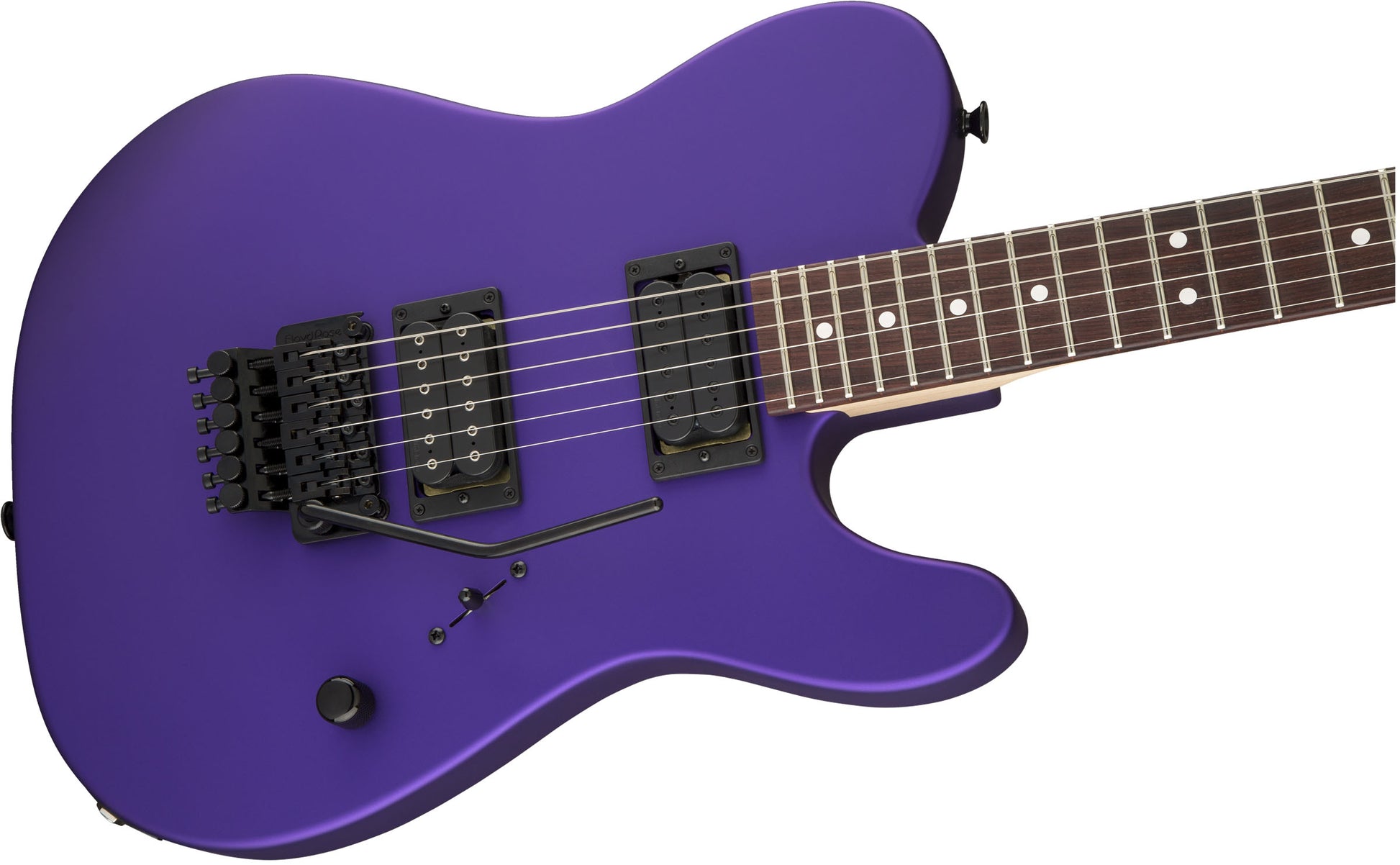 Charvel USA Select San Dimas Style 2 HH FR RW Guitarra Eléctrica Satin Plum 5