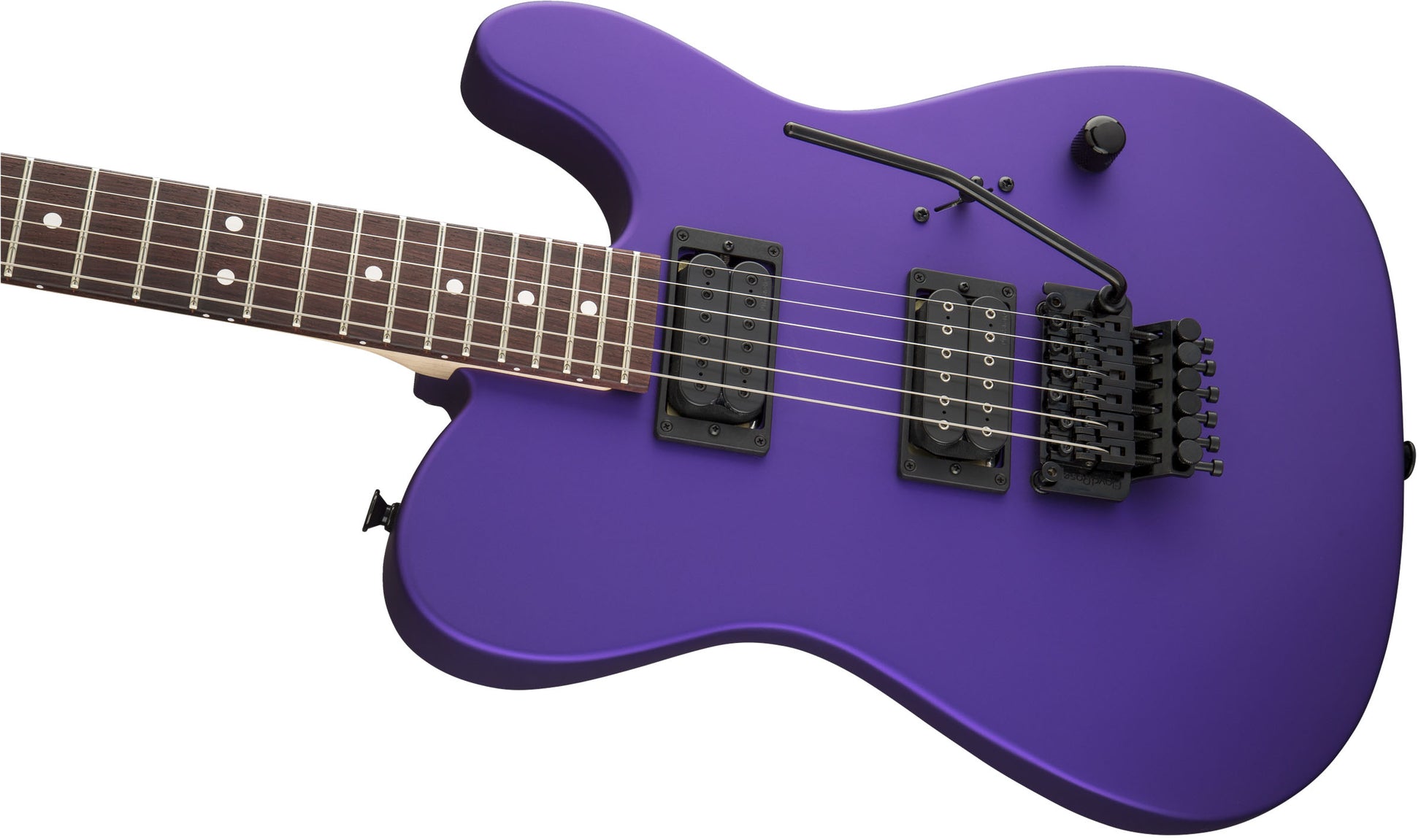 Charvel USA Select San Dimas Style 2 HH FR RW Guitarra Eléctrica Satin Plum 7