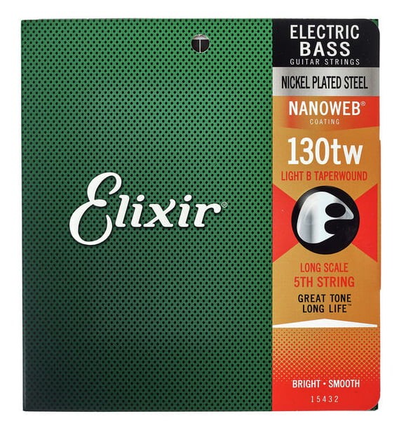 Elixir Nanoweb 5A Cuerda Bajo Medium B 130 TW L 1