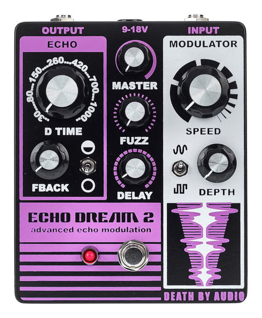 Death By Audio Echo Dream II Pedal Delay 1