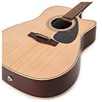 Yamaha FX370C NT Guitarra Electroacústica Dreadnought Natural 4