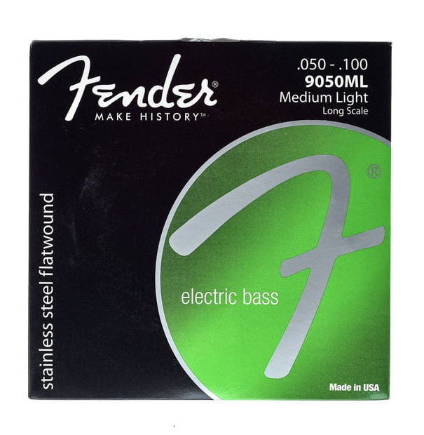 Fender 9050Ml Stainless Steel Juego Cuerdas Bajo 050-100 2