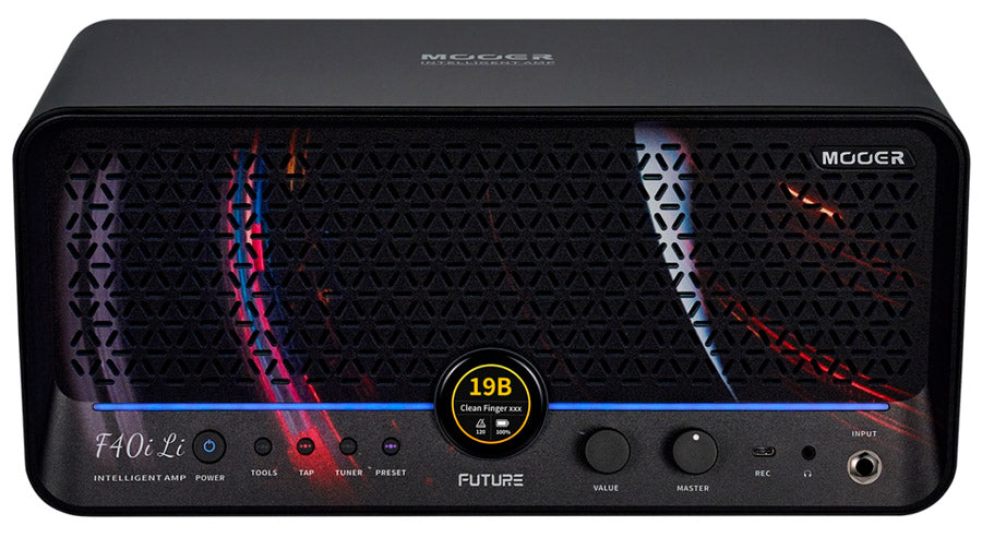Mooer F40I LI BLK Amplificador Guitarra con Batería Negro 1