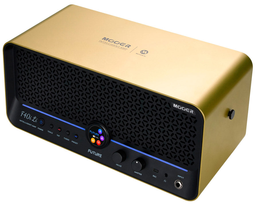 Mooer F40I LI GD Amplificador Guitarra con Batería Dorado 3