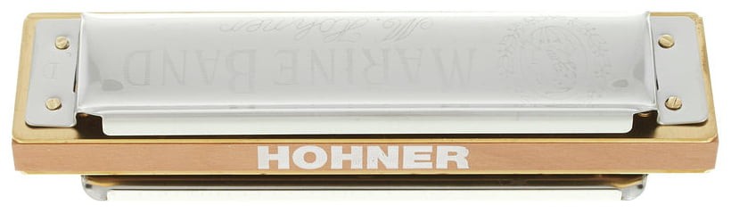 Hohner 1896/20 D Re Marine Band Armónica 3