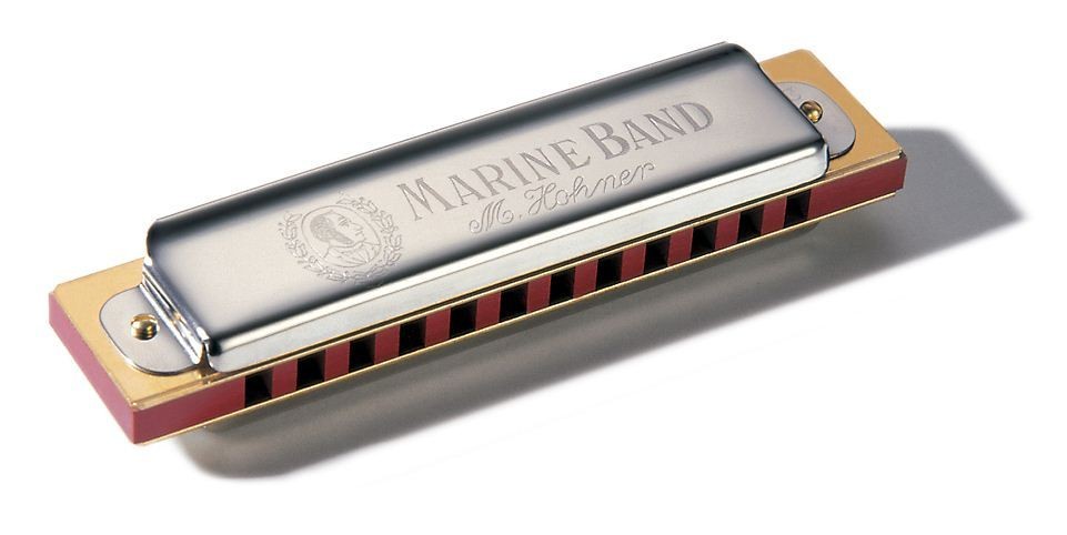 Hohner 1896/20 F Fa Marine Band Armónica 1