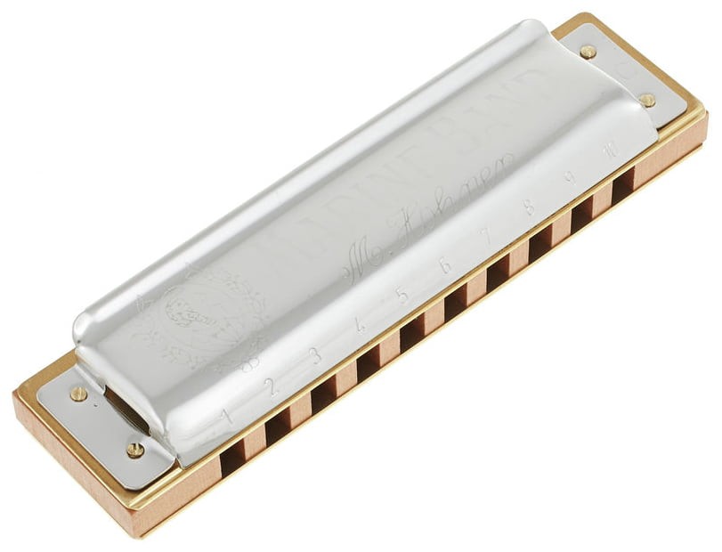 Hohner 1896/20 G Sol Marine Band Armónica 1