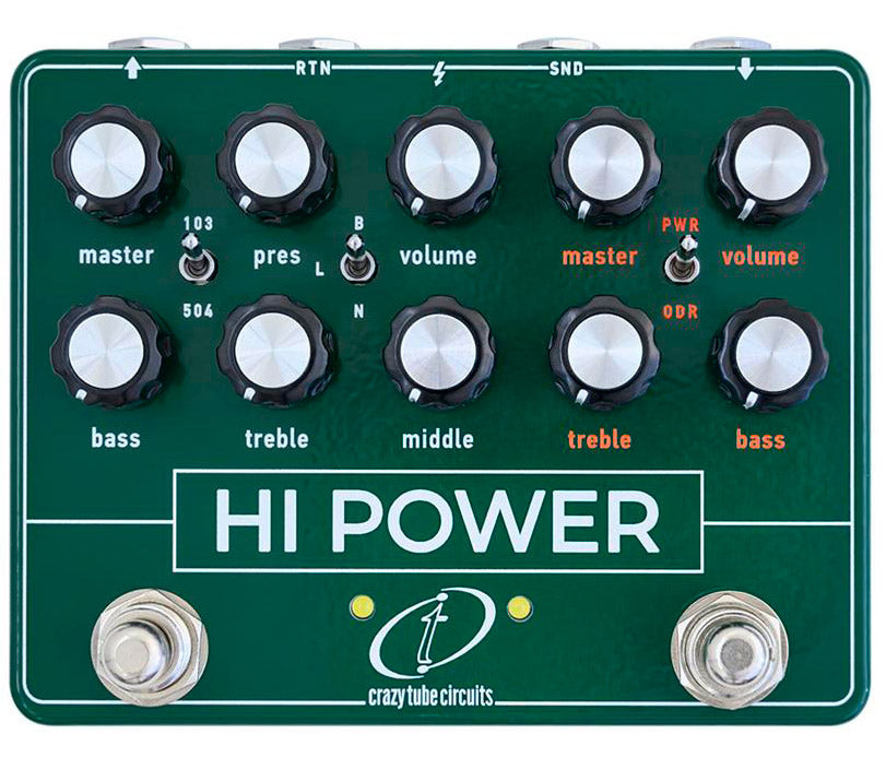Crazy Tube Hi Power Pedal Booster Overdrive 1