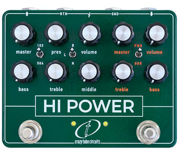 Crazy Tube Hi Power Pedal Booster Overdrive 1