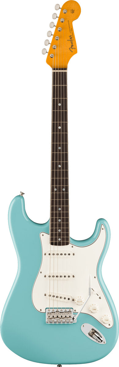 Fender Eric Johnson Stratocaster RW Guitarra Eléctrica Tropical Turquoise 1