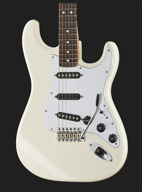 Fender Ritchie Blackmore Stratocaster RW Guitarra Eléctrica Olympic White 11