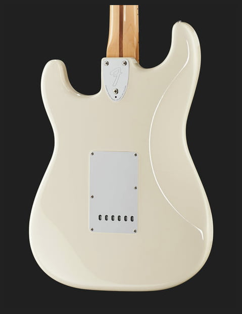 Fender Ritchie Blackmore Stratocaster RW Guitarra Eléctrica Olympic White 12