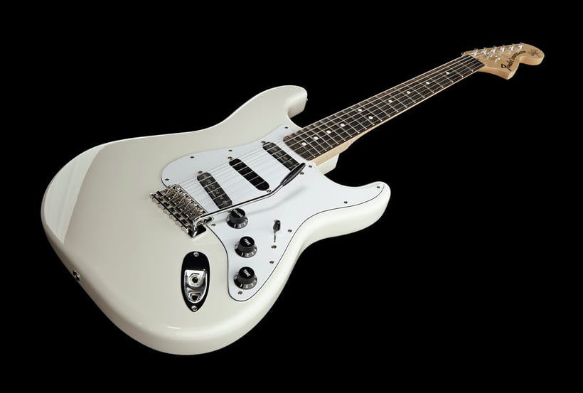 Fender Ritchie Blackmore Stratocaster RW Guitarra Eléctrica Olympic White 14